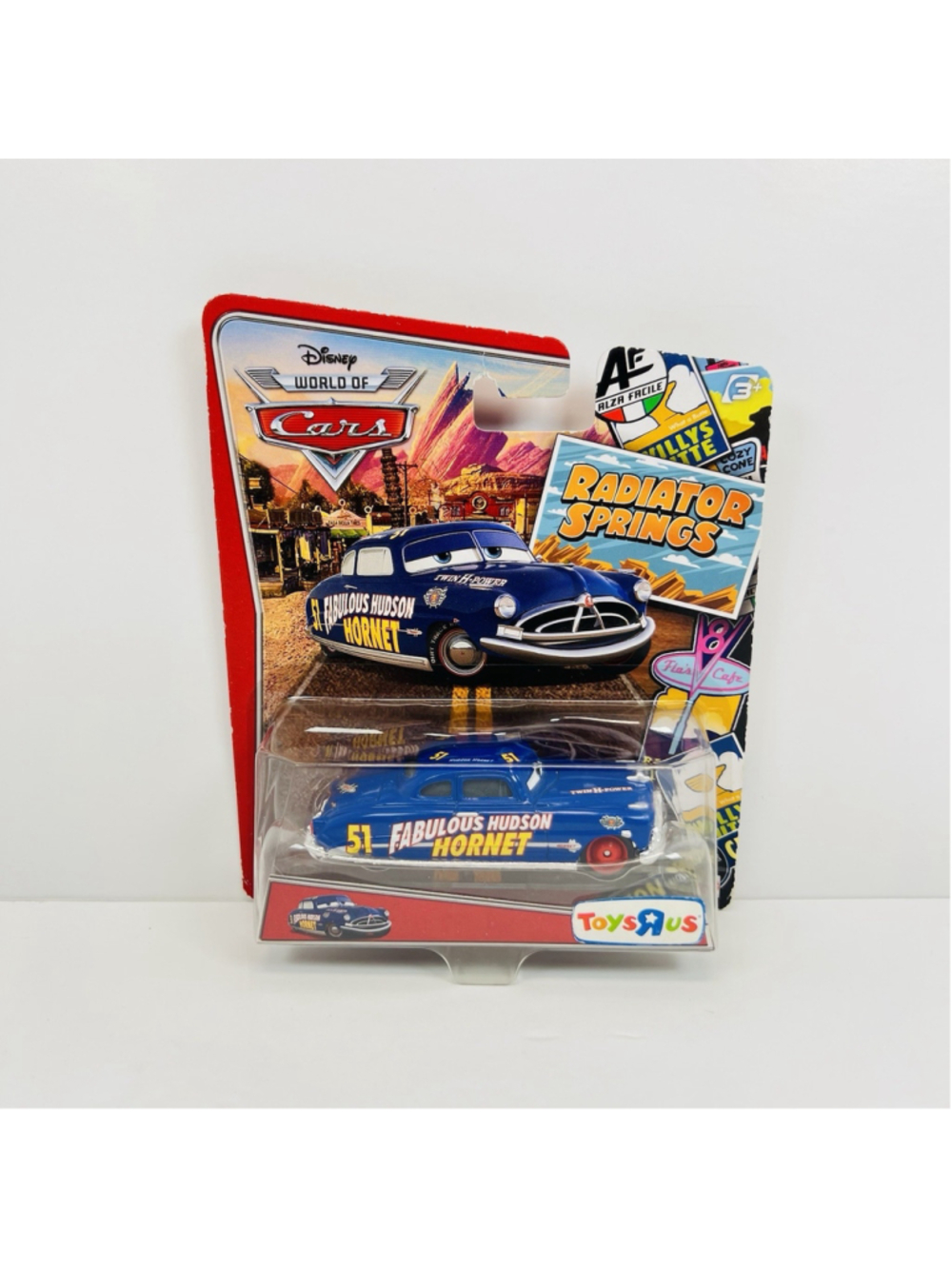 Disney Pixar Cars Radiator Springs Classic Fabulous Hudson Hornet ToysRus D01.